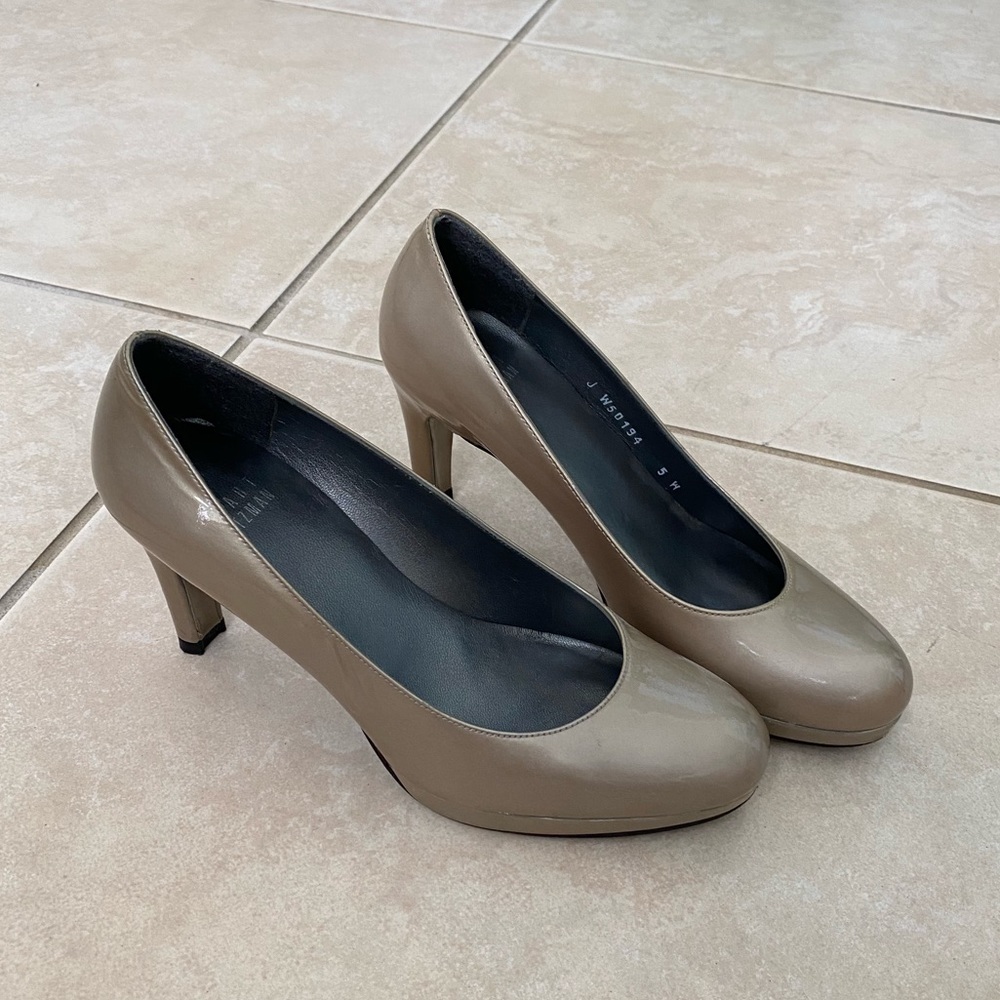 Stuart Weitzman Platswoon Pump Heel
